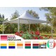 Profi Pavillon STAR zertifikat PVC 80x80mm