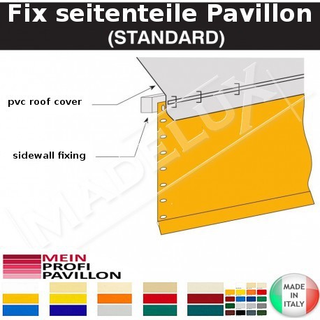 Fix seitenteile Pavillon