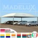 Profi Pavillon STAR SUPER zertifikat pvc