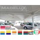 Profi Pavillon STAR SUPER zertifikat pvc
