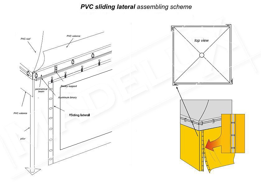 sliding sidewall