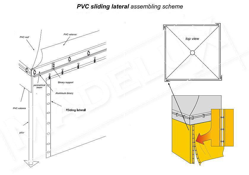sliding sidewall