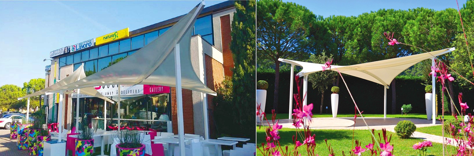 pavillon segel Sonnensegel