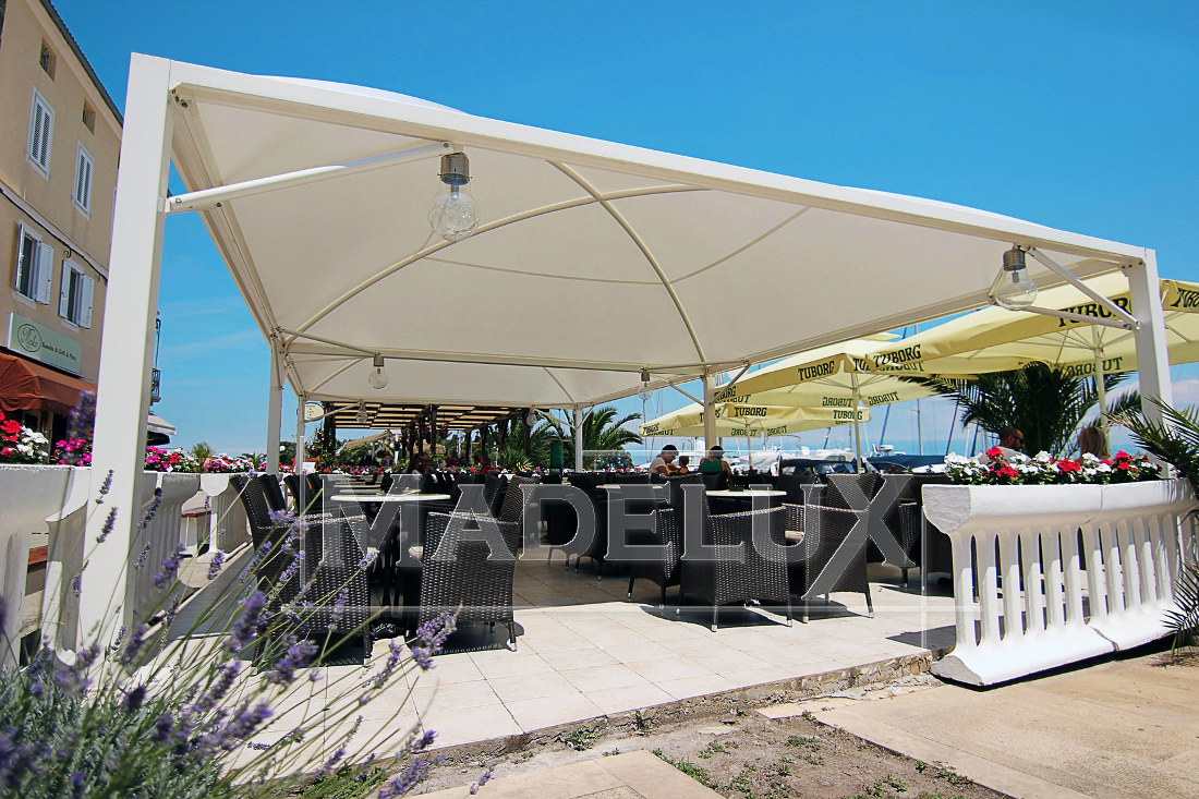 Pavillon Pagodenzelte profizelt Gartenzelt Benutzerdefiniert Personalisiert Carport Terrassendach  Faltpergola PVC PROFI Personalisiert Benutzerdefiniert_frame star maxi